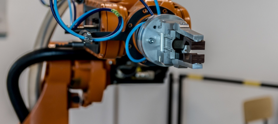 Industry 4.0 robot gripper