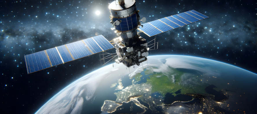 Stepper motors for environmental monitoring satellites