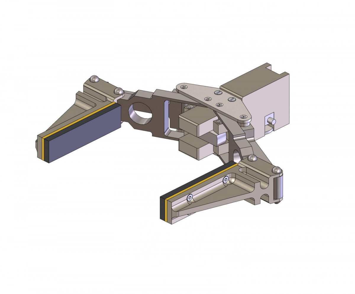 Parallel action tong head